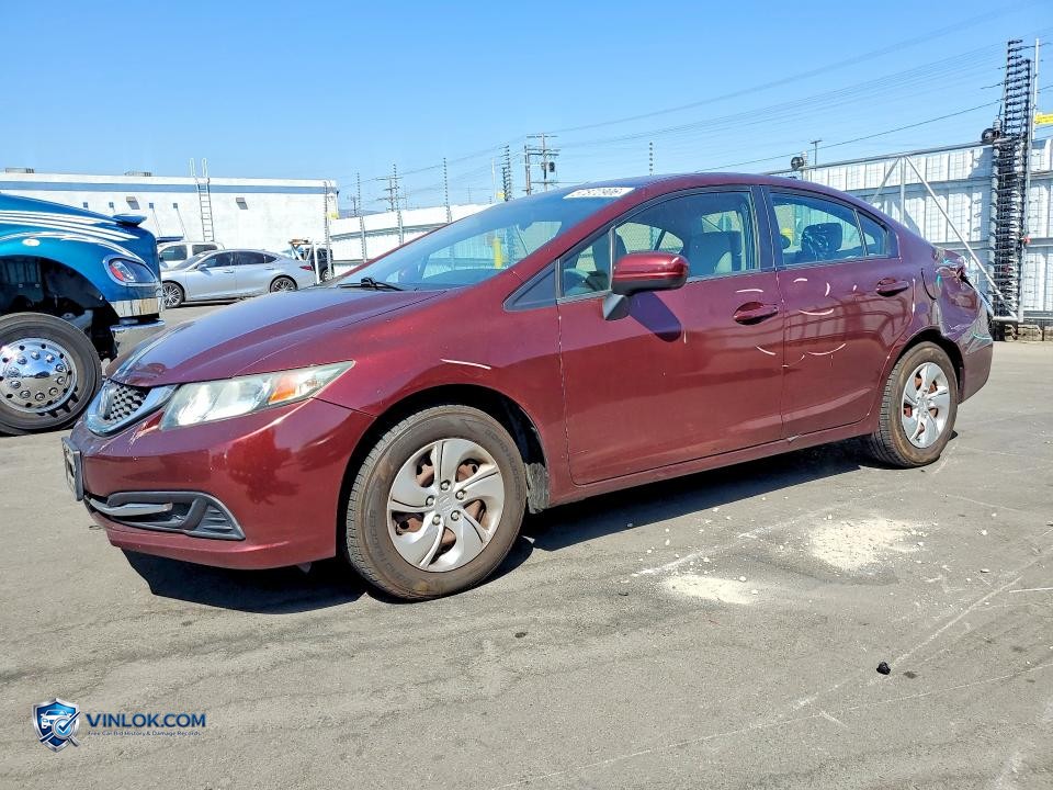 2015 HONDA CIVIC LX – Lot 57872906 auction photo