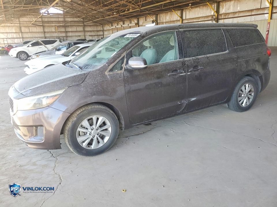 2017 KIA SEDONA LX – Lot 57874856 auction photo