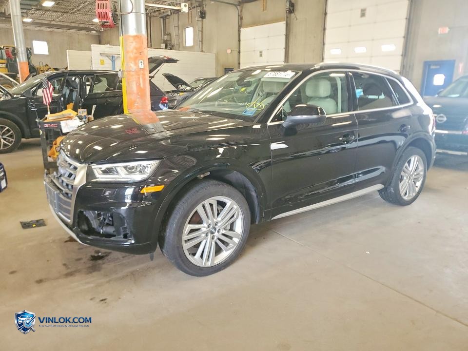 2018 AUDI Q5 PREMIUM PLUS – Lot 57881716 auction photo
