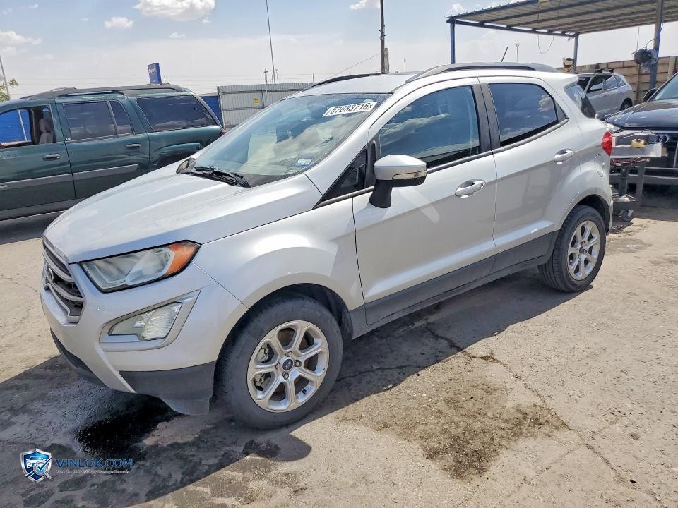 2020 FORD ECOSPORT SE – Lot 57883716 auction photo