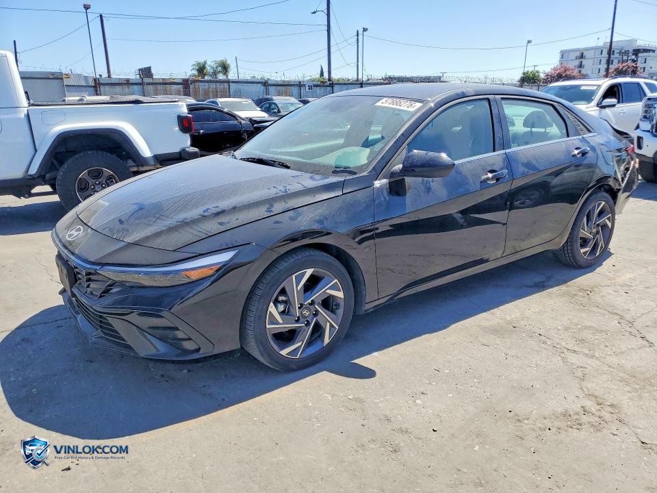 2025 HYUNDAI ELANTRA SEL – Lot 57886276 auction photo