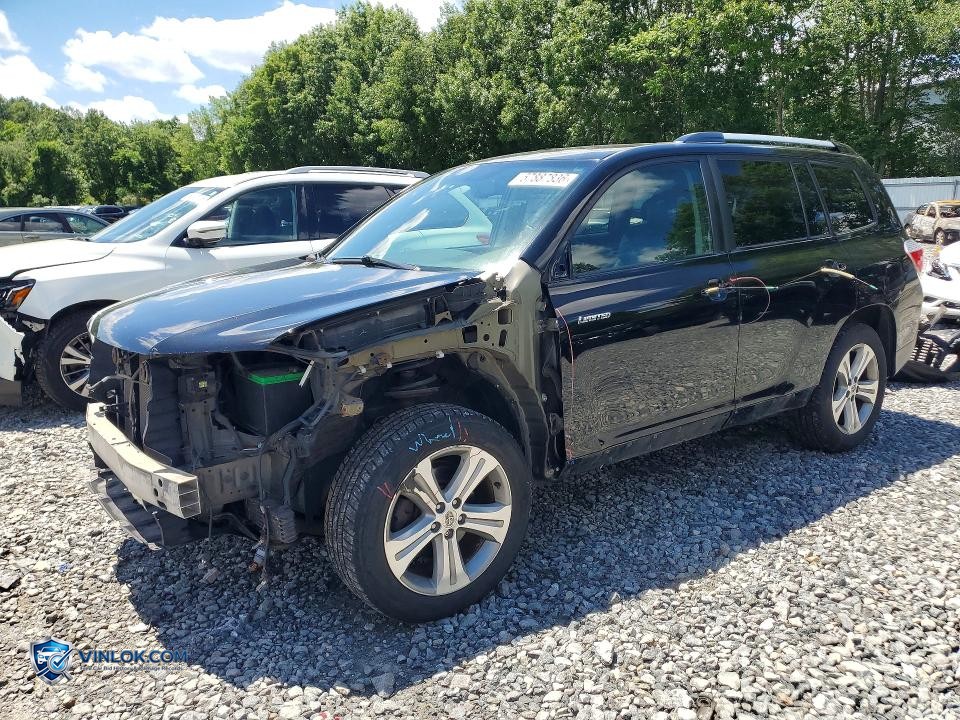 2013 TOYOTA HIGHLANDER LIMITED – Lot 57887836 auction photo