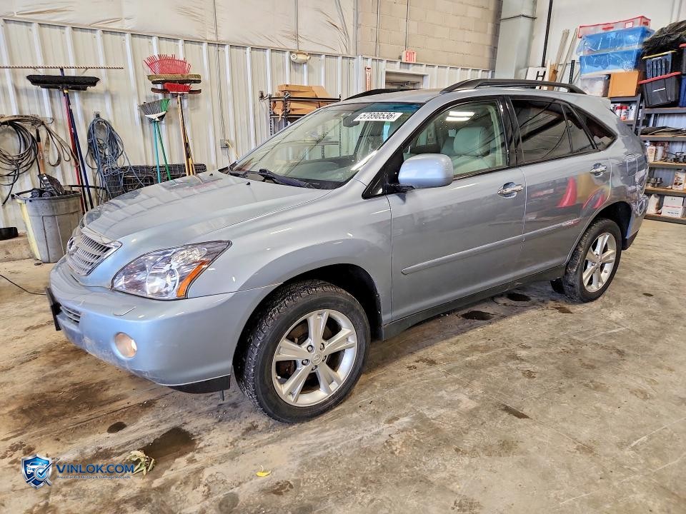 2008 LEXUS RX 400H – Lot 57890536 auction photo