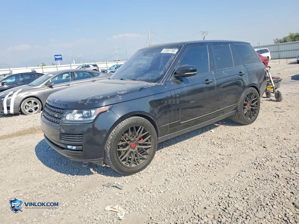 2014 LAND ROVER RANGE ROVER HSE – Lot 57891786 auction photo