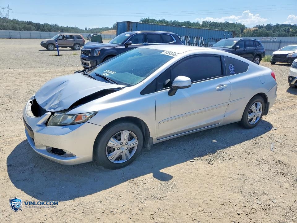 2013 HONDA CIVIC LX – Lot 57893346 auction photo