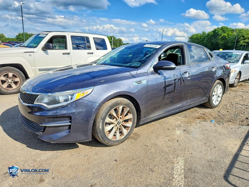2017 KIA OPTIMA LX – Lot 57893386 auction photo