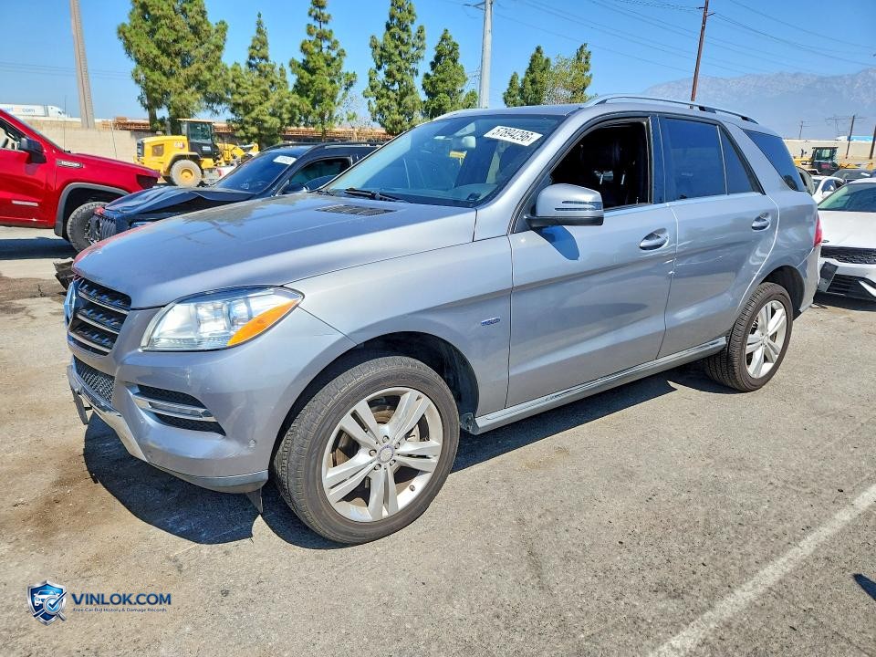 2012 MERCEDES-BENZ ML 350 BLUETEC – Lot 57894296 auction photo