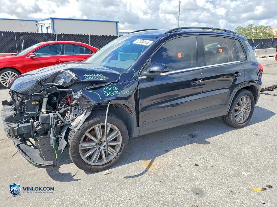 2015 VOLKSWAGEN TIGUAN S – Lot 57894536 auction photo