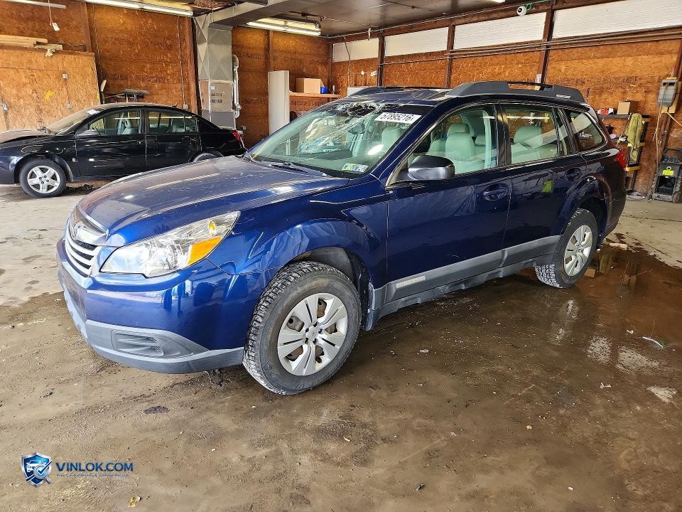 2010 SUBARU OUTBACK 2.5I – Lot 57895216 auction photo