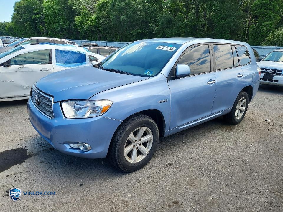 2008 TOYOTA HIGHLANDER HYBRID – Lot 57896336 auction photo