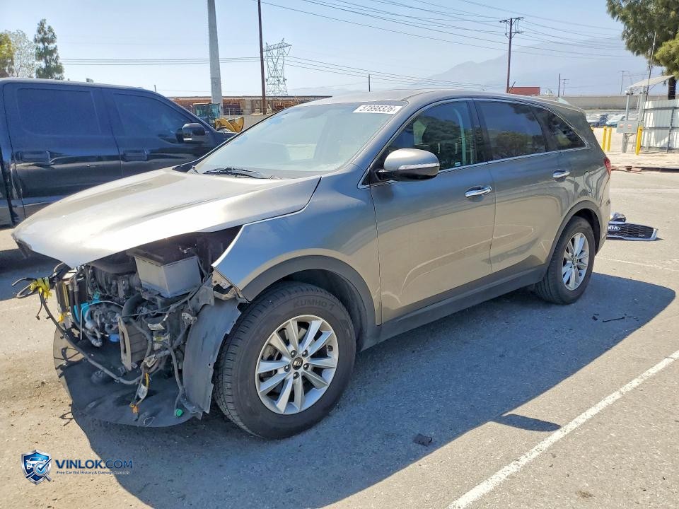 2019 KIA SORENTO LX – Lot 57898326 auction photo