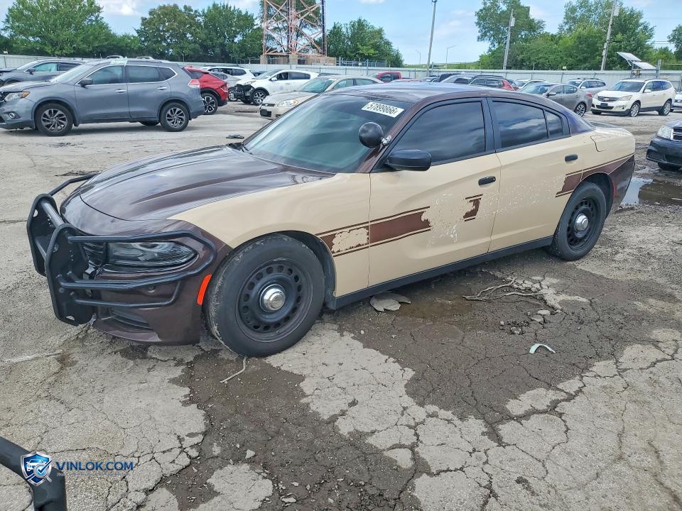 2016 DODGE CHARGER POLICE – Lot 57899866 auction photo