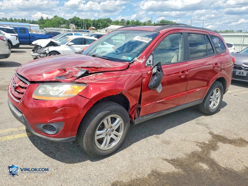 2010 HYUNDAI SANTA FE GLS – Lot 57900496 auction photo