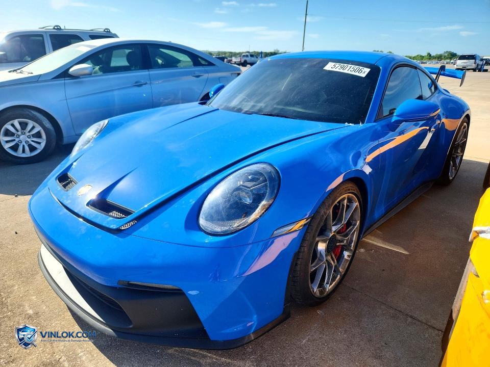 2022 PORSCHE 911 GT3 – Lot 57901506 auction photo