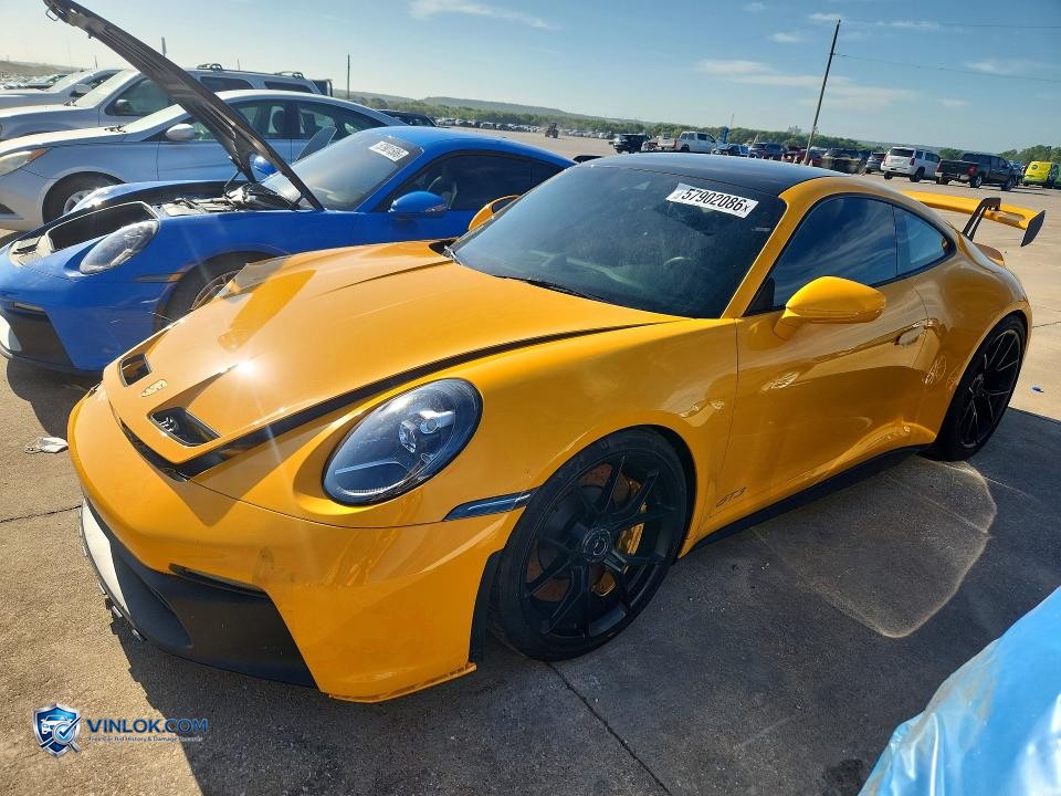 2022 PORSCHE 911 GT3 – Lot 57902086 auction photo
