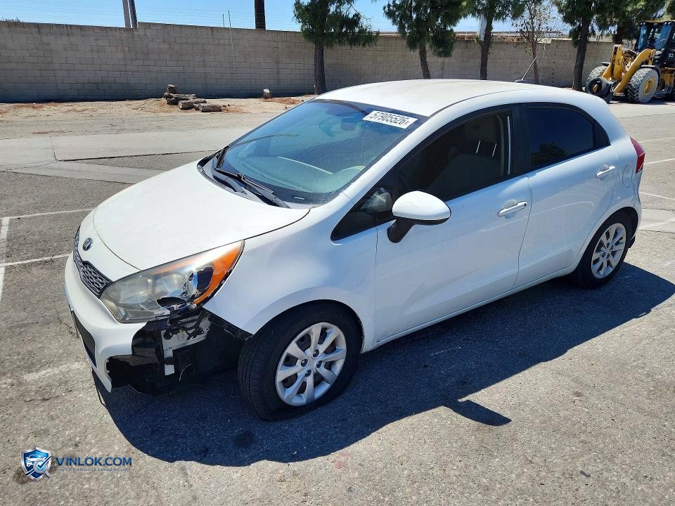 2015 KIA RIO LX – Lot 57905526 auction photo