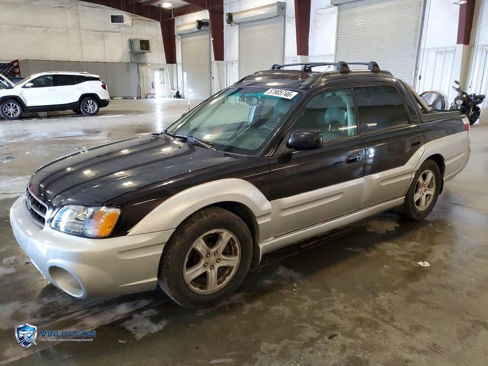2003 SUBARU BAJA – Lot 57905746 auction photo