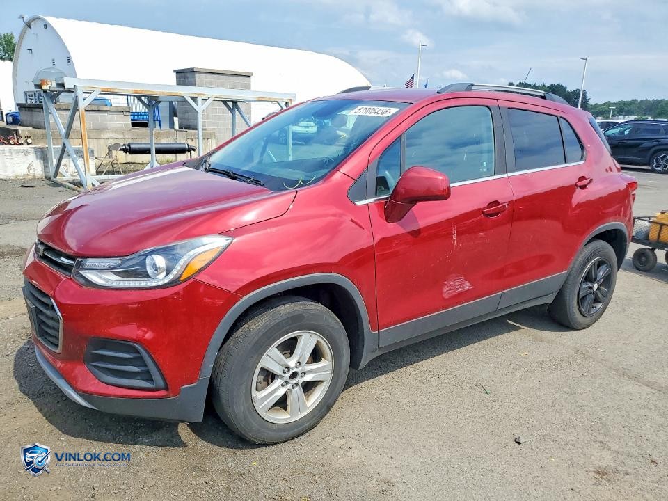 2020 CHEVROLET TRAX 1LT – Lot 57906456 auction photo