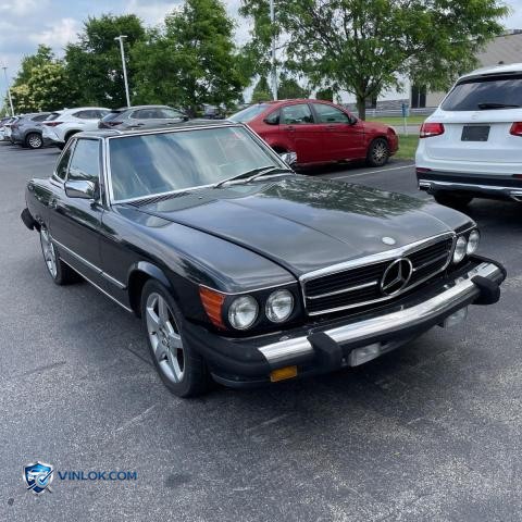 1988 MERCEDES-BENZ 560 SL BLACK – Lot 57908336 auction photo
