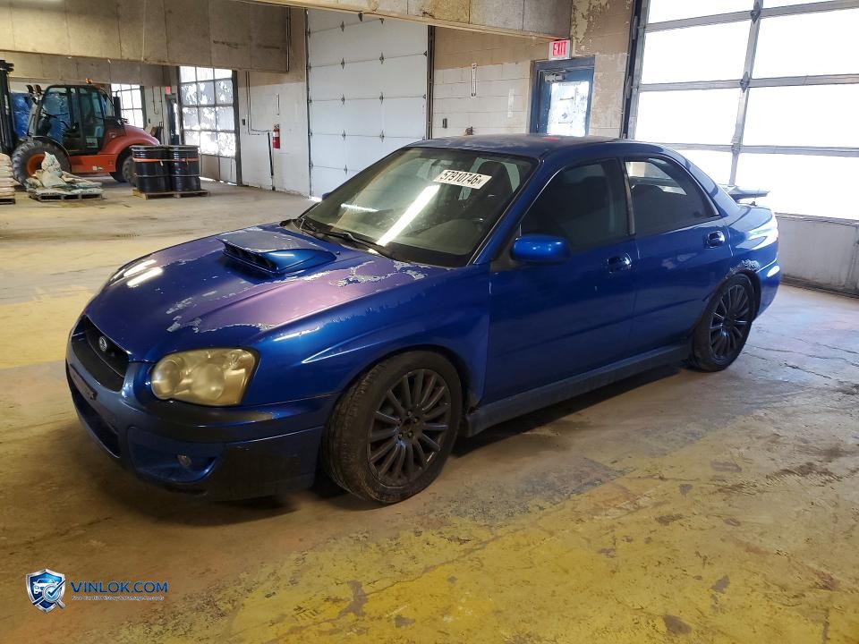 2004 SUBARU IMPREZA WRX – Lot 57910746 auction photo