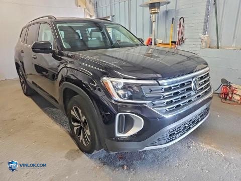 2024 VOLKSWAGEN ATLAS SE BLACK – Lot 57911736 auction photo