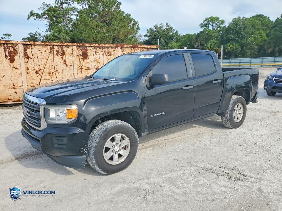 2016 GMC CANYON – Lot 57912306 auction photo