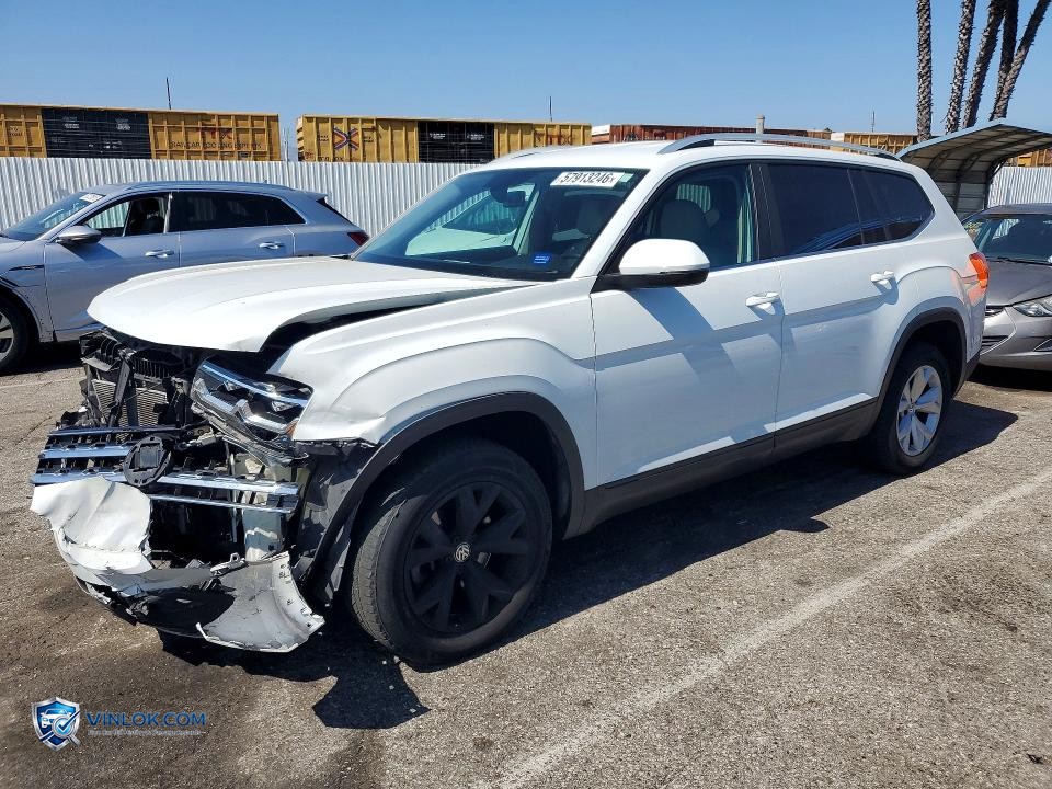 2019 VOLKSWAGEN ATLAS SE – Lot 57913246 auction photo