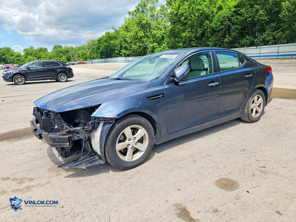 2015 KIA OPTIMA LX – Lot 57913666 auction photo