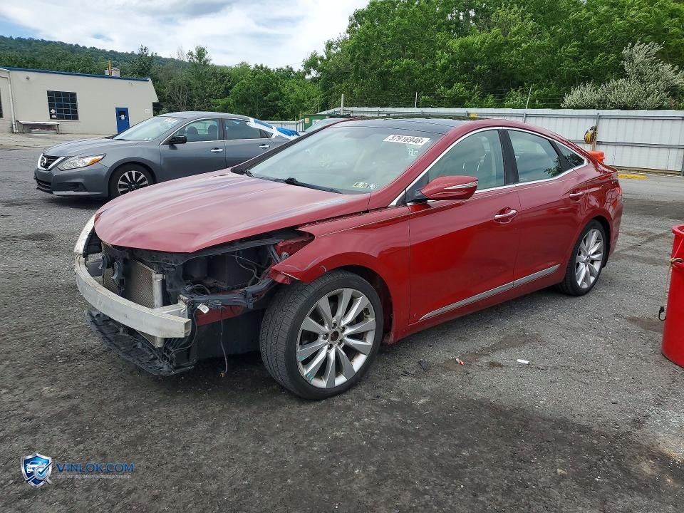 2012 HYUNDAI AZERA BASE – Lot 57916946 auction photo