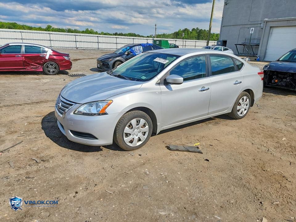 2014 NISSAN SENTRA SV – Lot 57917776 auction photo