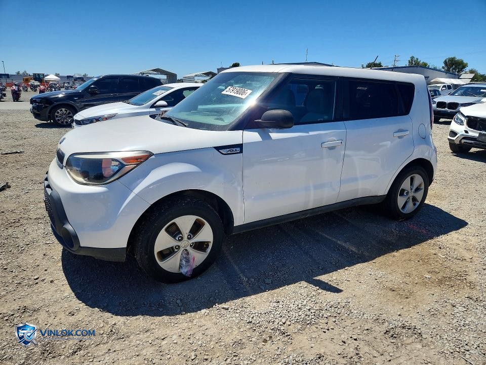 2016 KIA SOUL BASE – Lot 57919006 auction photo