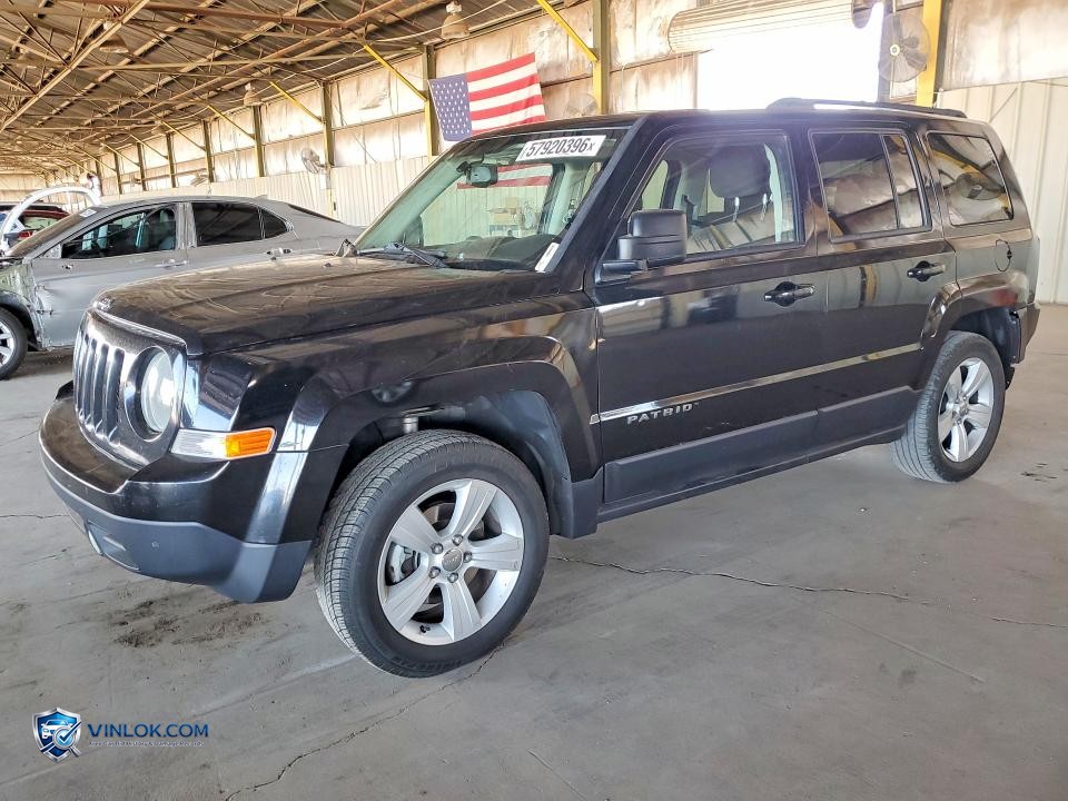 2017 JEEP PATRIOT LATITUDE – Lot 57920396 auction photo
