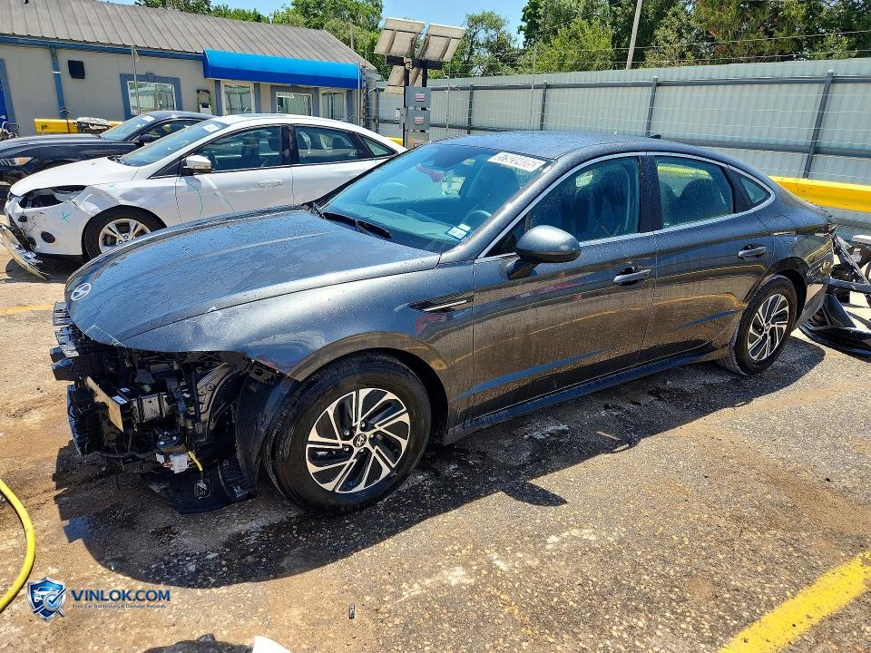 2026 HYUNDAI SONATA HYBRID BLUE – Lot 57920406 auction photo