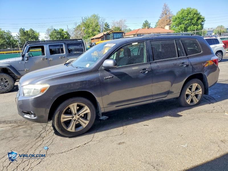 2008 TOYOTA HIGHLANDER SPORT – Lot 57920466 auction photo