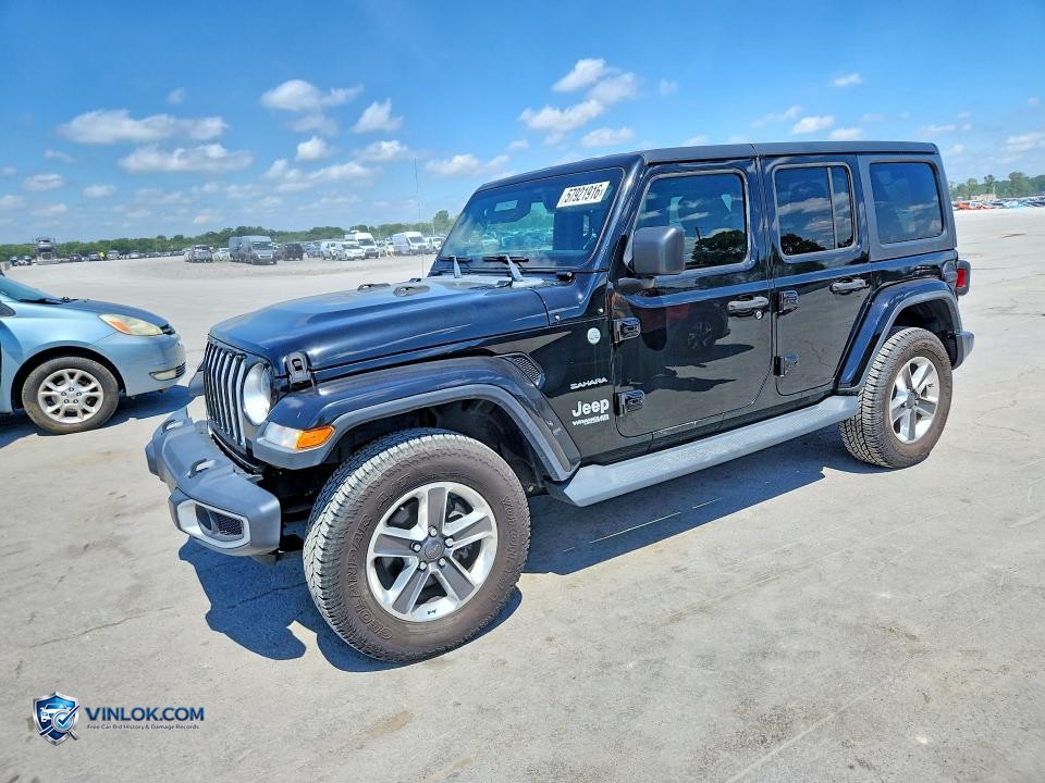 2021 JEEP WRANGLER UNLIMITED SAHARA – Lot 57921916 auction photo