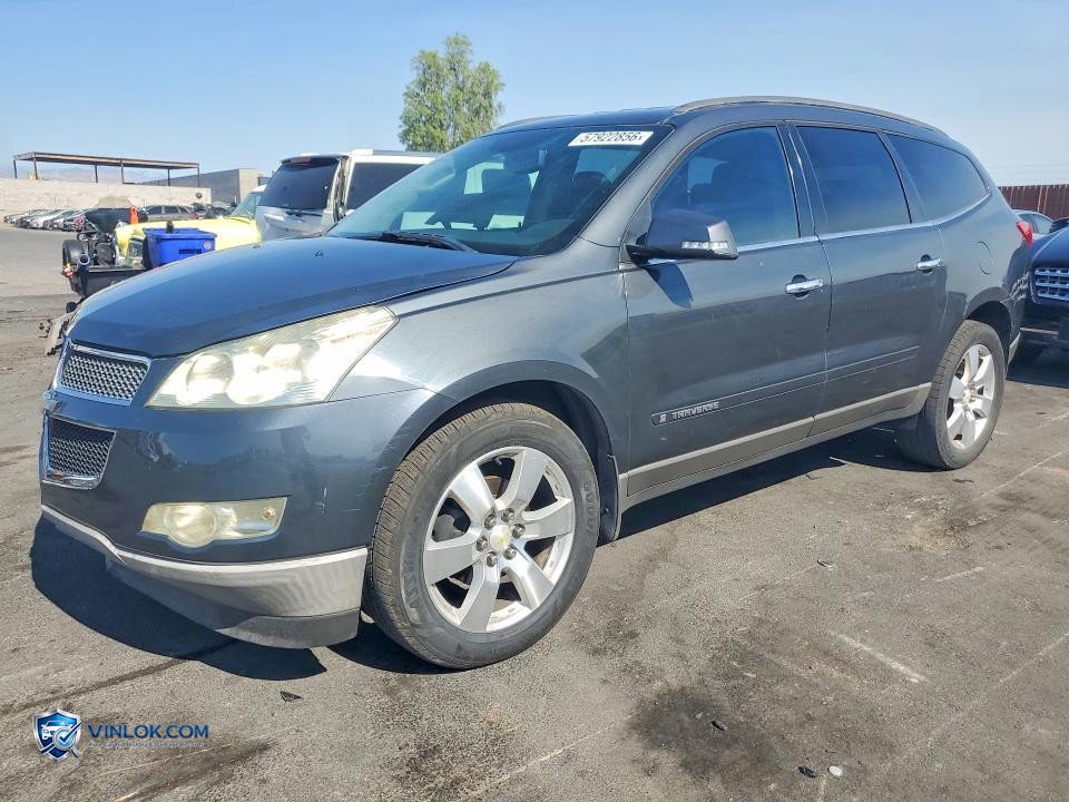 2009 CHEVROLET TRAVERSE LT – Lot 57922856 auction photo