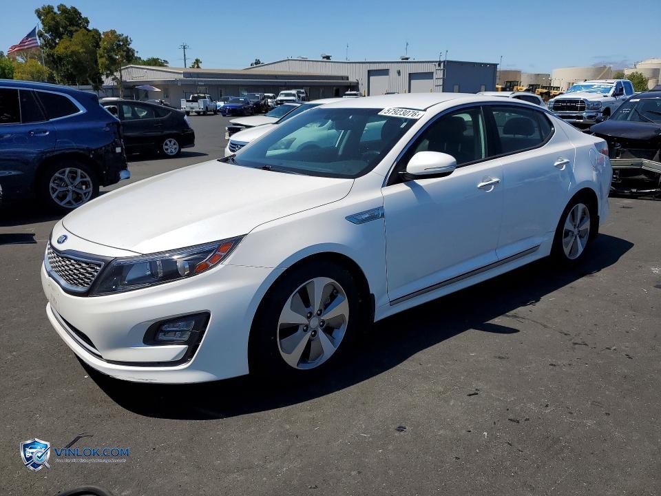 2015 KIA OPTIMA HYBRID – Lot 57923076 auction photo