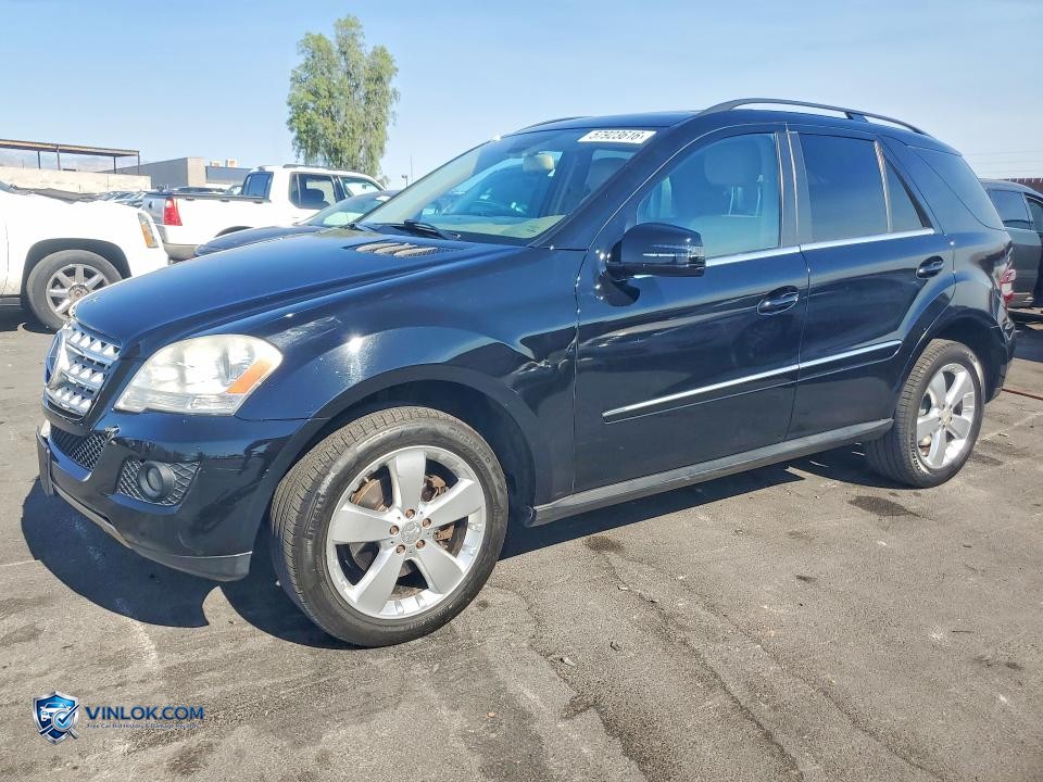 2011 MERCEDES-BENZ ML 350 4MATIC – Lot 57923616 auction photo
