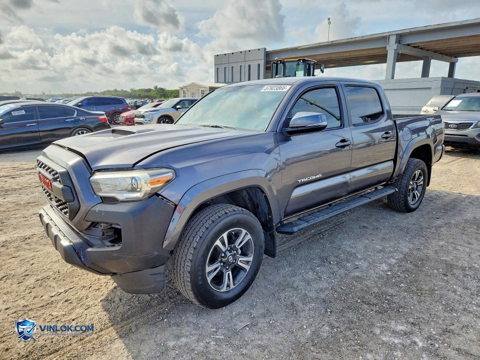2017 TOYOTA TACOMA TRD SPORT – Lot 57923866 auction photo