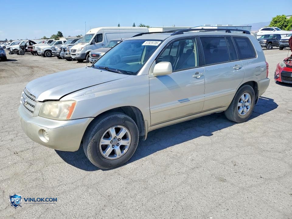 2002 TOYOTA HIGHLANDER LIMITED – Lot 57929706 auction photo