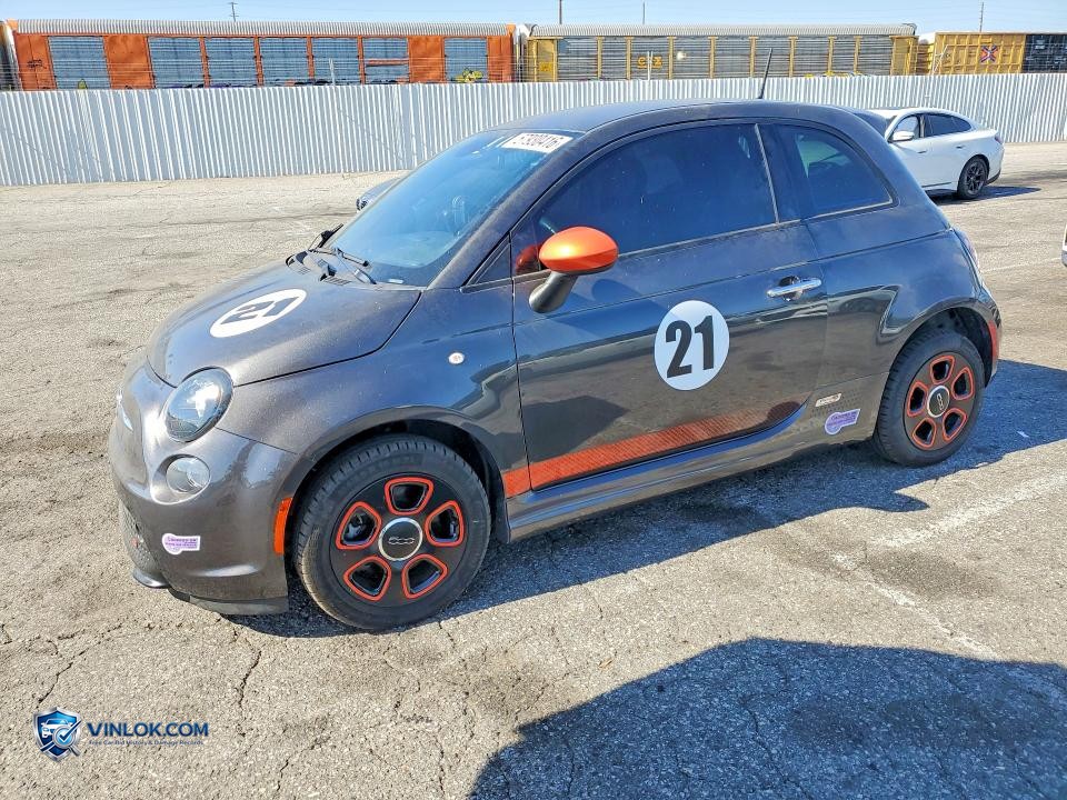 2015 FIAT 500 ELECTRIC – Lot 57930416 auction photo
