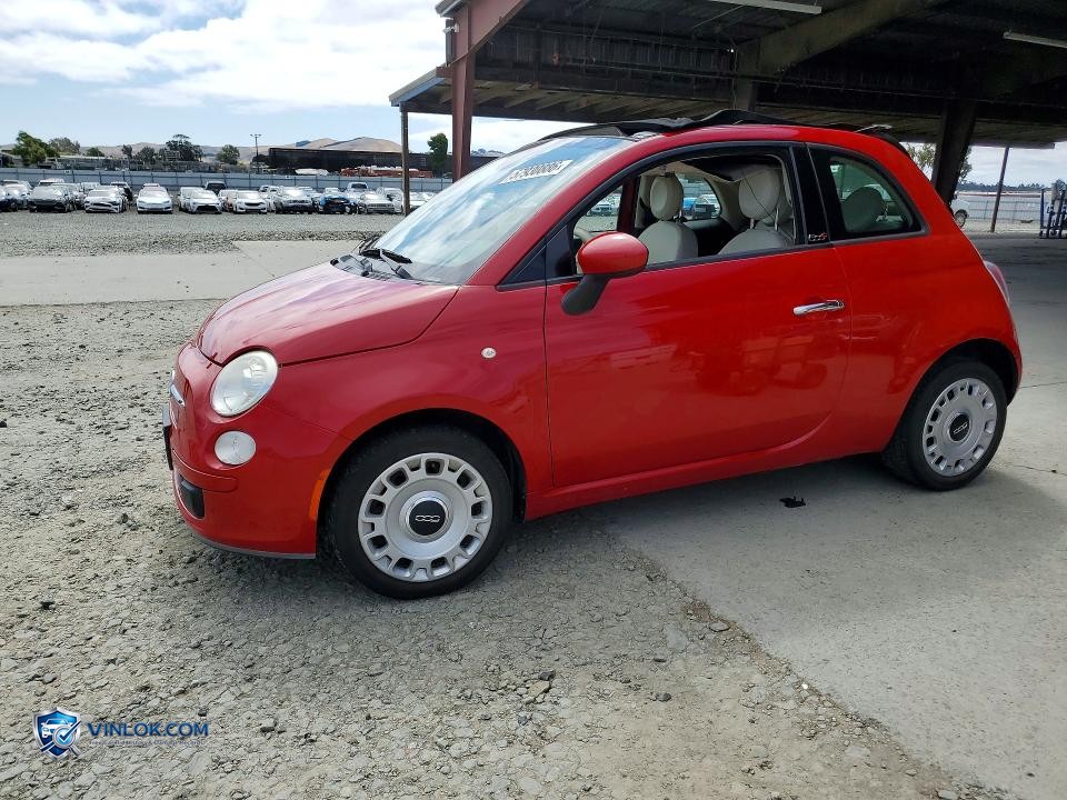 2015 FIAT 500 POP – Lot 57930886 auction photo