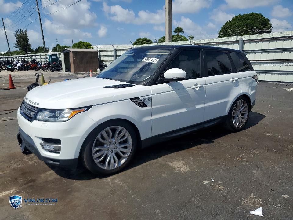 2016 LAND ROVER RANGE ROVER SPORT HSE – Lot 57931116 auction photo