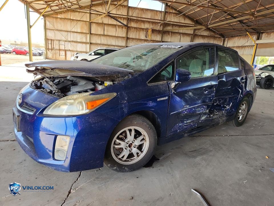 2010 TOYOTA PRIUS III – Lot 57931276 auction photo
