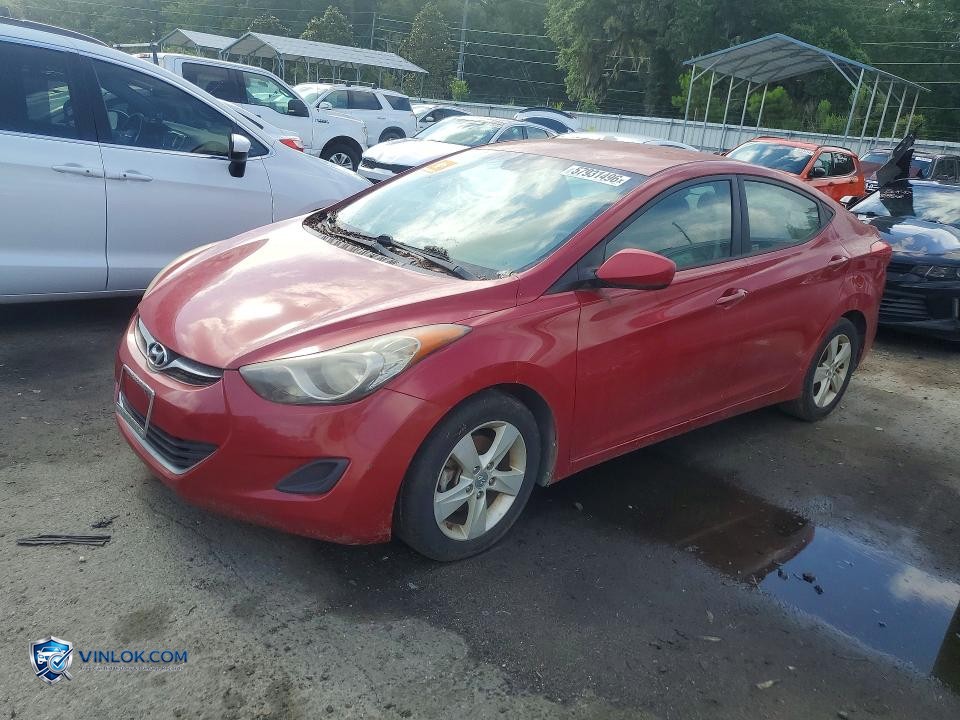 2013 HYUNDAI ELANTRA GLS – Lot 57931496 auction photo