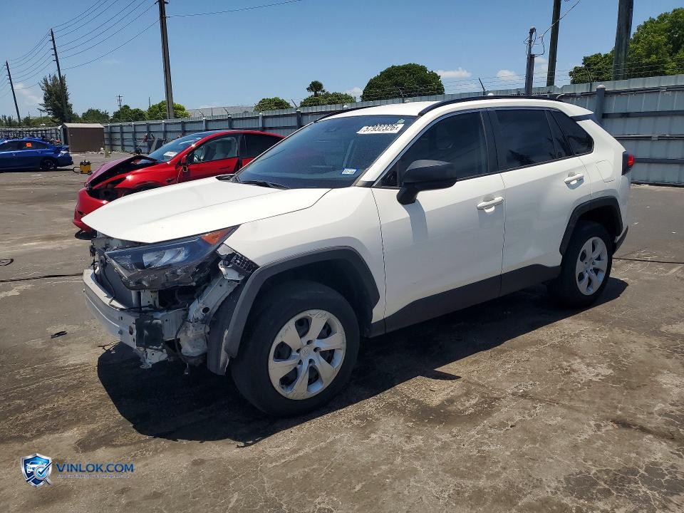 2021 TOYOTA RAV4 LE – Lot 57932326 auction photo