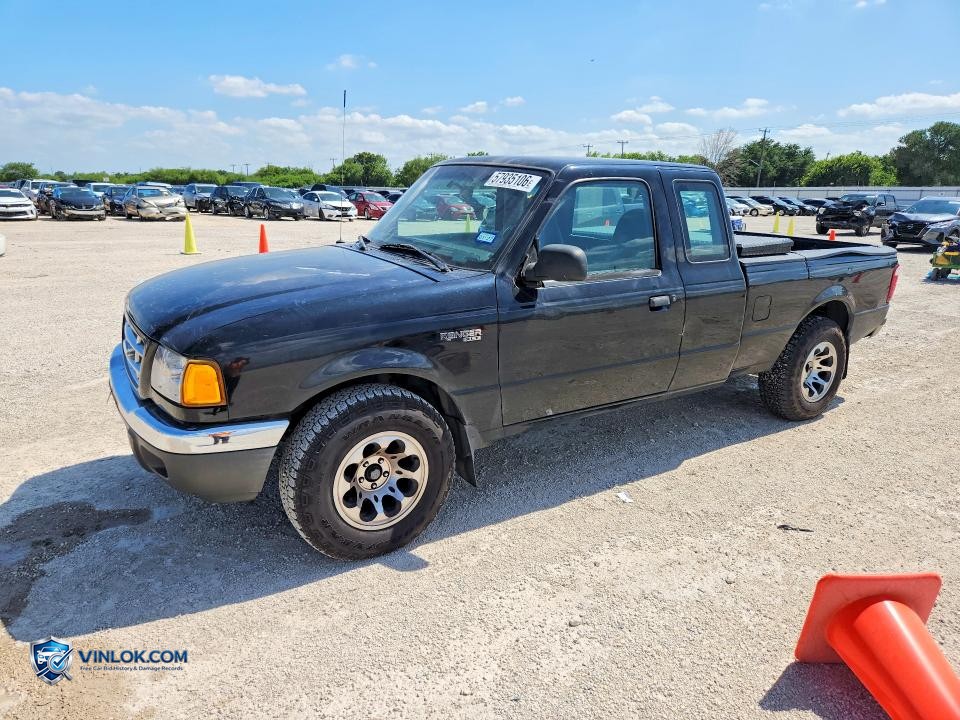 2002 FORD RANGER SUPER CAB – Lot 57935106 auction photo