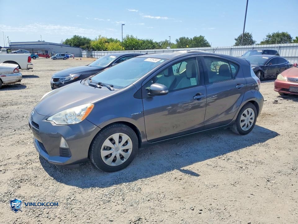 2014 TOYOTA PRIUS C ONE – Lot 57936496 auction photo