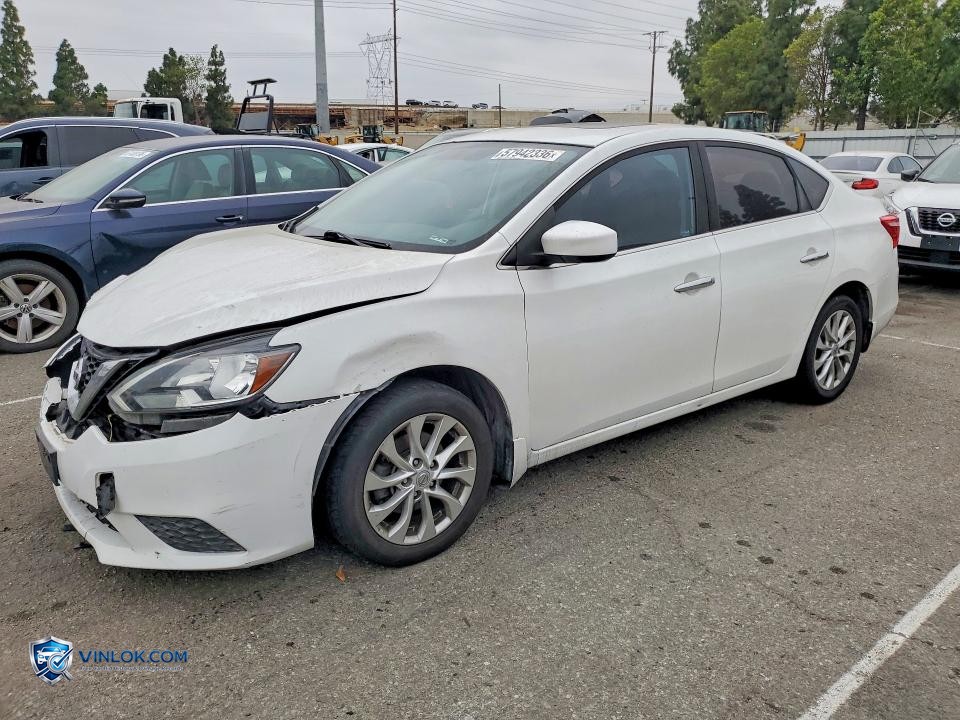 2017 NISSAN SENTRA SV – Lot 57942336 auction photo