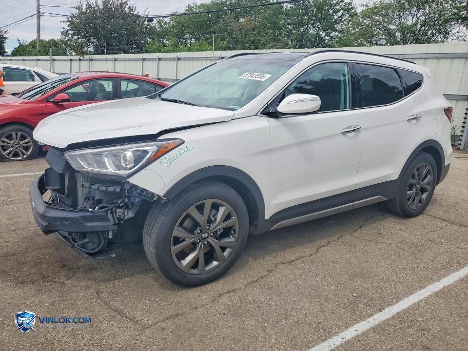2017 HYUNDAI SANTA FE SPORT 2.0T ULTIMATE – Lot 57943556 auction photo